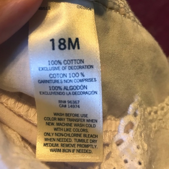 Sold ♏ 18M OshKosh Bgosh overalls dress - Picture 6 of 6